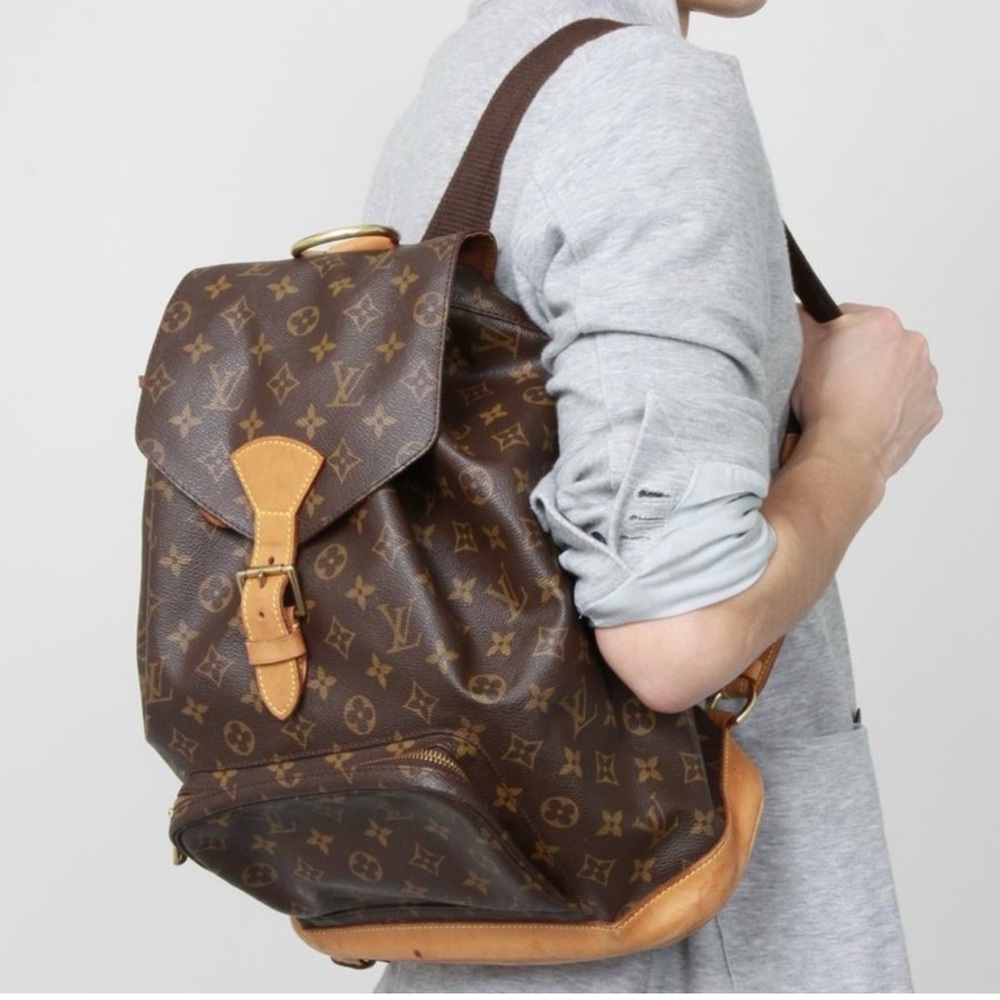 PRICE DROP! Authentic Louis Vuitton montsouris GM backpack monogram